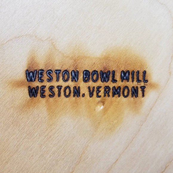 Wood Plate Handmade Hand Painted Signed Vintage - Picture 6 of 9